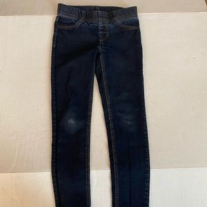 Cherokee Brand Juniors Girls Size 10 Blue Light Glittering Jeggings Pre-Owned